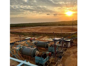 Buckreef Gold Expanded 1,000 tpd Processing Plant in Q1 2023, showing installation of two new 360 tpd ball mills.