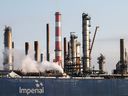 The Imperial Oil Strathcona Refinery near Edmonton. 
