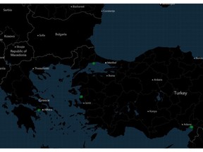 Southeast European LNG import terminals
