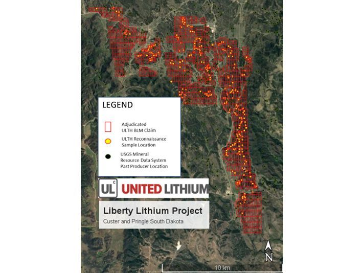 United Lithium Corp. Receives Confirmation of Adjudication on 220 Additional BLM Claims from the