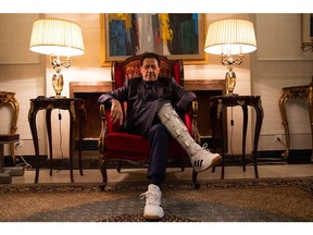 Imran Khan in Lahore, on Jan. 24. Photographer: Betsy Joles/Bloomberg