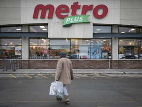 A Metro Inc. grocery store located at the Pie-IX shopping centre in Montreal.