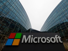 Microsoft France headquarters in Issy-les-Moulineaux near Paris, France.