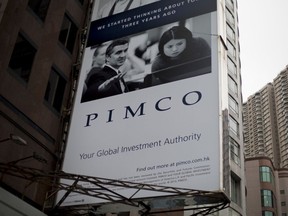 A Pimco advertisement in Hong Kong.