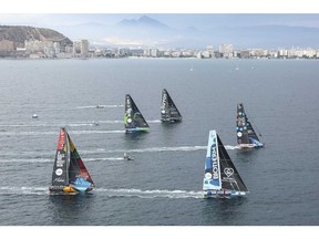 At 4:10pm precisely on Sunday 15th January the gun fired for the start of The Ocean Race from Alicante, Spain, for the 5 IMOCA boats and 6 Volvo 65s including the 5 team members sailing on Malizia-Seaexplorer helmed by Boris Herrmann from Yacht Club de Monaco.