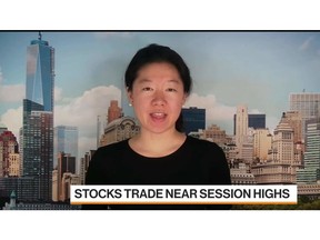 Wells Fargo Securities Equity Strategist Anna Han says a "not-as-bad-as-feared tone" is helping US equities rally. She speaks on "Bloomberg Markets: The Close."