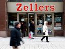Un magasin Zellers à Ottawa, en 2011.
