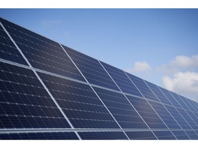 Solar panels receive the sun's rays at Salsipuedes solar PV plant. Villa de Arista, Mxico. October 8, 2021. Mauricio Palos / Bloomberg