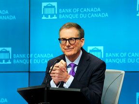 Bank of Canada governor Tiff Macklem