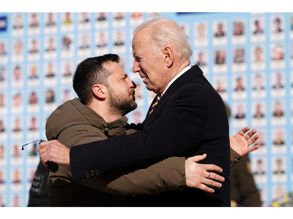 Biden Meets Zelenskiy On Surprise Trip Nearly Year Into War | Financial ...