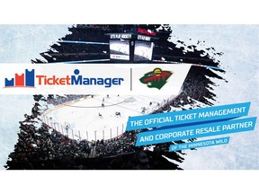 Minnesota Wild and TicketManager partner to help companies get the most use and best ROI from corporate tickets including re-sale powered by Ticketmaster
