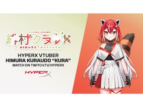 HyperX Introduces First HyperX VTuber Himura Kuraudo to Stream on Gaming Brand's Twitch Channel