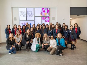 Mary Kay Inc. welcomed students from the Irma Lerma Rangel Young Women's Leadership School to R3 for a STEAM themed summit exploring being a woman in STEAM.