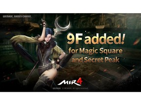 The highest floors for Magic Square and Secret Peak were updated in MIR 4