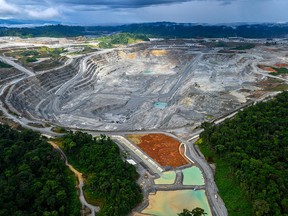 First Quantum Minerals says it is was suspending operations of its Core Panama mine, 120 kilometres west of Panama City, because it was being blocked from exporting copper abroad.