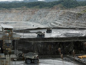 The Cobre Panama mine in Donoso, Panama. Canadian miner First Quantum Minerals Ltd. has been negotiating a new contract for the rights to the mine for about a year.