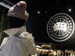 A Canada Goose Holdings Inc. store in Manhattan, New York City.