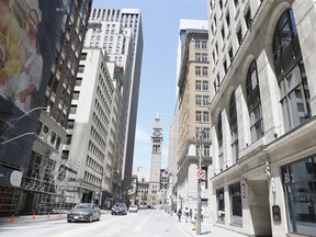 Office buildings in downtown Toronto.