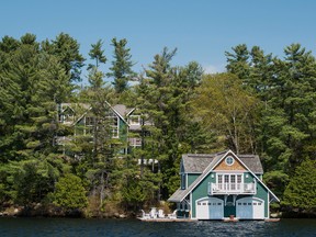 A large cottage on Lake Rosseau in Muskoka, Ont.