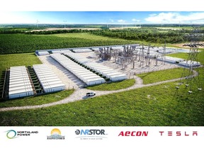 Canada's largest battery energy storage project moves forward
