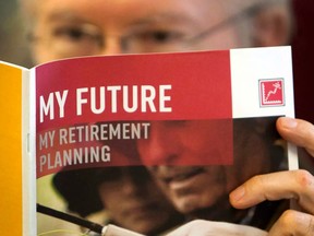 Only 44 per cent of Canadians are confident they will have enough to retire as planned, the study said, a 10 per cent decrease from 2020.