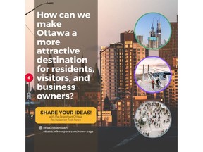 Share your ideas and insights with the Ottawa Downtown Revitalization Task Force