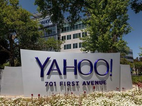 Signage in front of Oath Inc. Yahoo! headquarters in Sunnyvale, Calif.