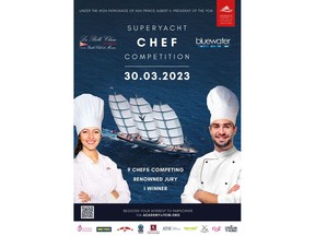 This year again, for the second time running, the nine superyacht chefs have to comply with anti-waste criteria requiring contestants to use every single ingredient in the mystery basket or receive a penalty, applied in accordance with an external scoring grid.