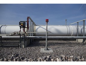 Pipework stands at the lLNG terminal in Dunkirk, France. Photographer: Jasper Juinen/Bloomberg