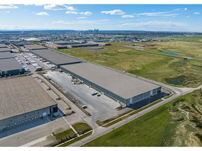Skyline Industrial REIT's most recent purchase at 6575 68th Avenue SE, Calgary, Alberta. This newly developed two-tenant industrial property was purchased on December 12, 2022.