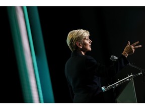 Jennifer Granholm, US secretary of energy, speaks during the 2023 CERAWeek by S&P Global conference in Houston on March 8, 2023.