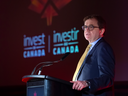 Jonathan Wilkinson, Minister of Natural Resources, spoke at the PDAC mining conference in Toronto on March 6.