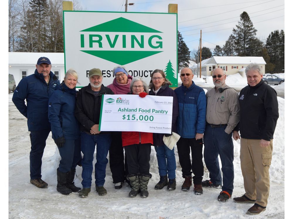 Irving Woodlands, LLC & Irving Forest Products donate $50,000 to Maine communities in celebration of Can-Am sled dog races