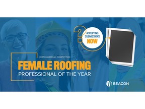 Now accepting nominations for Female Roofing Professional of the Year