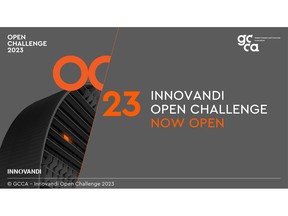 Applications for the 2023 GCCA Innovandi Open Challenge are now open
