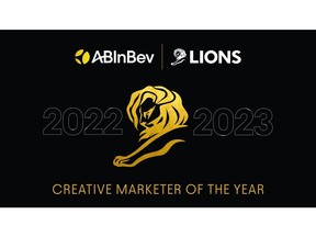 AB InBev wins historic consecutive Creative Marketer of the Year award from Cannes Lions