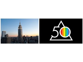 The Empire State Building to Light Up in Celebration of the 50th Anniversary of Pink Floyd's 'The Dark Side of the Moon'