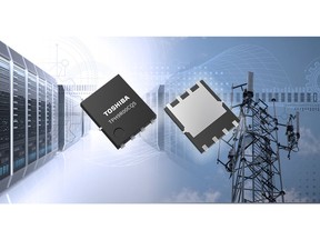 Toshiba: TPH9R00CQ5, a 150V N-channel power MOSFET that helps increase the efficiency of power supplies.