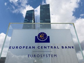 The European Central Bank in Frankfurt, Germany.