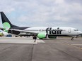 Some Flair Airlines flights were cancelled Saturday after four of its leased aircraft were seized in what the company described as a "commercial dispute."