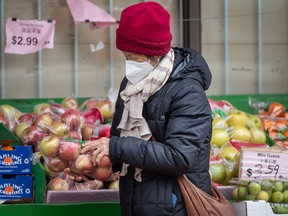 Food purchased from stores rose 10.6 per cent from February 2022, the seventh consecutive month of double-digit increases, Statistics Canada said.