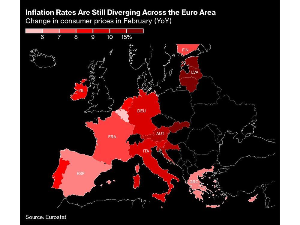 Euro Zone’s Underlying Price Surge Is Now Key ECB Battleground