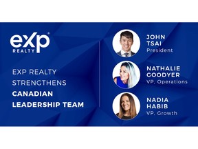 eXp Realty proudly welcomes John Tsai as president of eXp Realty Canada