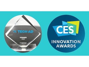 LeddarVision technology recognized at Tech.AD USA and CES 2023