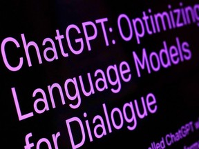 FILE - Text from the ChatGPT page of the OpenAI website is shown in this photo, in New York, Feb. 2, 2023. The company behind the ChatGPT chatbot has on Wednesday, March 15 rolled out its latest artificial intelligence model, GPT-4, in a new advance for the technology that's caught the world's attention.