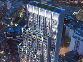 Lanterra Developments is doing away with balconies at its condo development at 50 Scollard St. in Toronto's Yorkville neighbourhood.