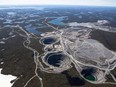 The Ekati diamond mine in Canada.