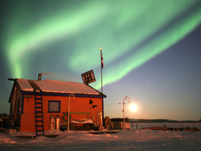 The northern lights, Northwest Territories