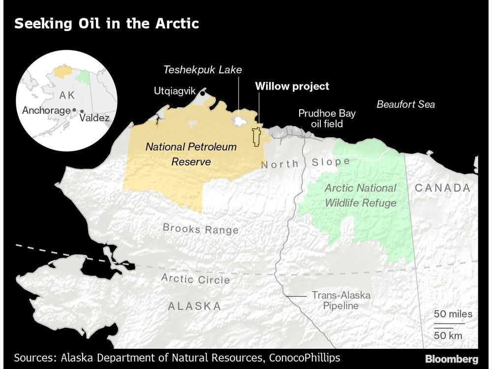 Biden Hears Oval Office Plea for Alaska Oil Project in Lobbying Frenzy