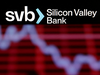 SVB logo over market ticker